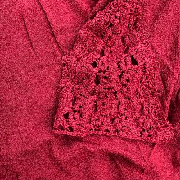 Maroon Romper - Picture 2 of 7